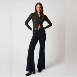 Rolla’s Eastcoast Flared High Waist Jeans